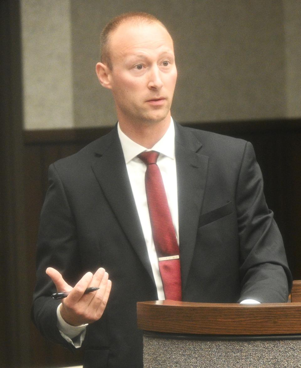 Prosecutor Zack Stempien