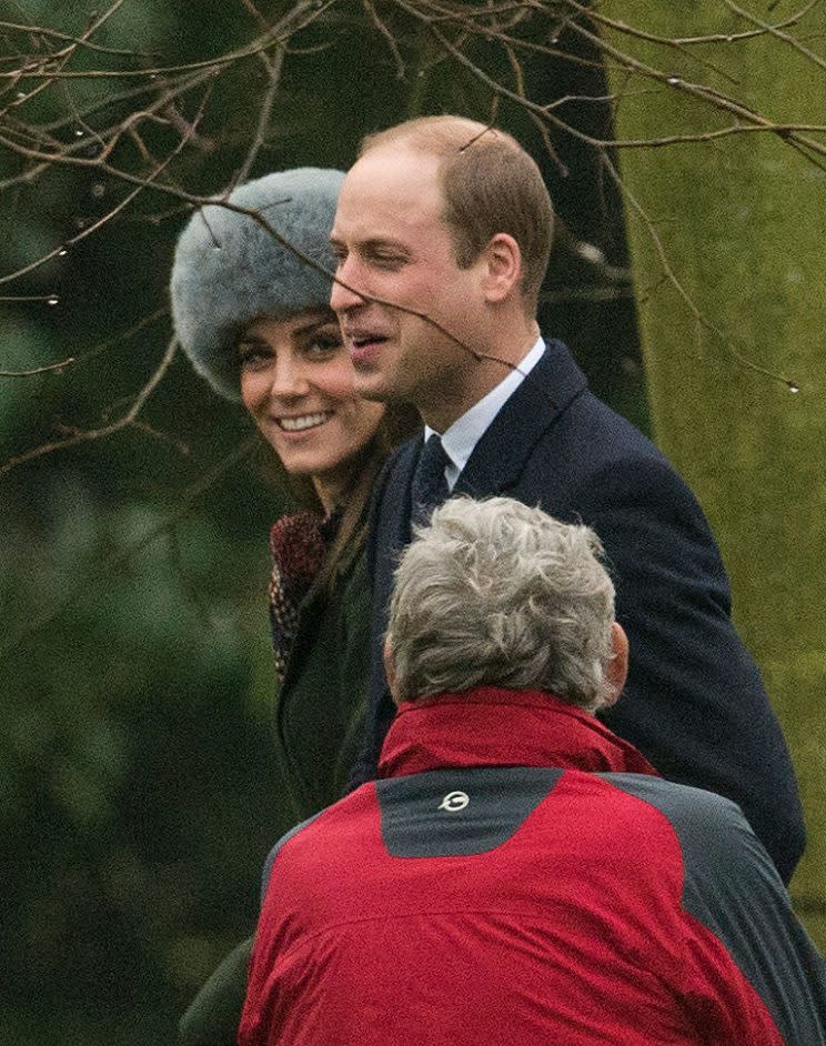 The Duchess of Cambridge wore a fur hat to church ahead of her birthday.