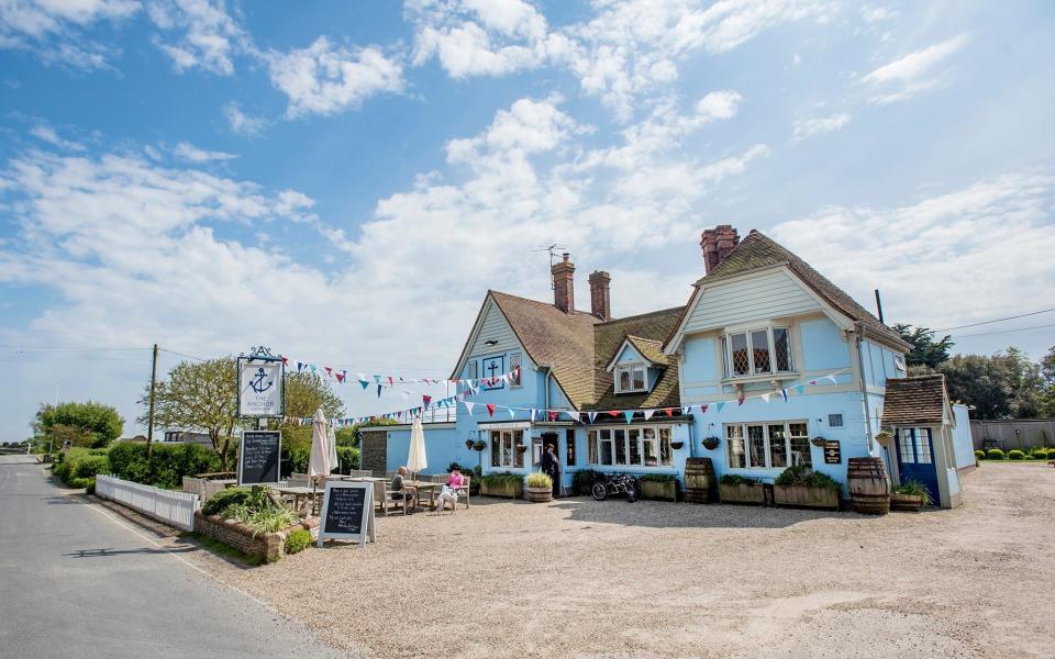 Visit The Anchor in August when it hosts its annual beer and oyster festival