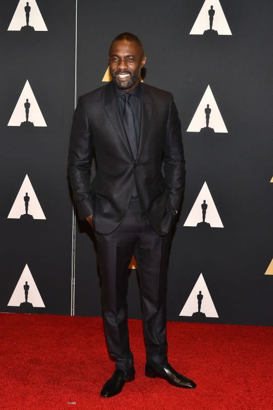 Idris Elba aux Governors Awards le 14 novembre 2015 à Hollywood, Californie.