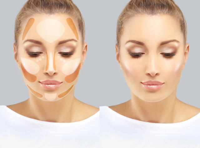 I Tried The Contour Face Lift Hack & It's Impressive