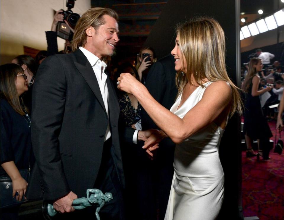 Brad Pitt and Jennifer Aniston | Emma McIntyre/Getty