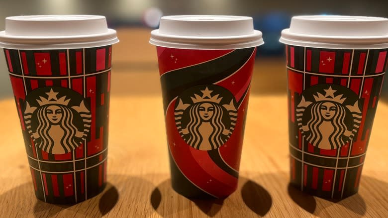 Starbucks holiday cups 