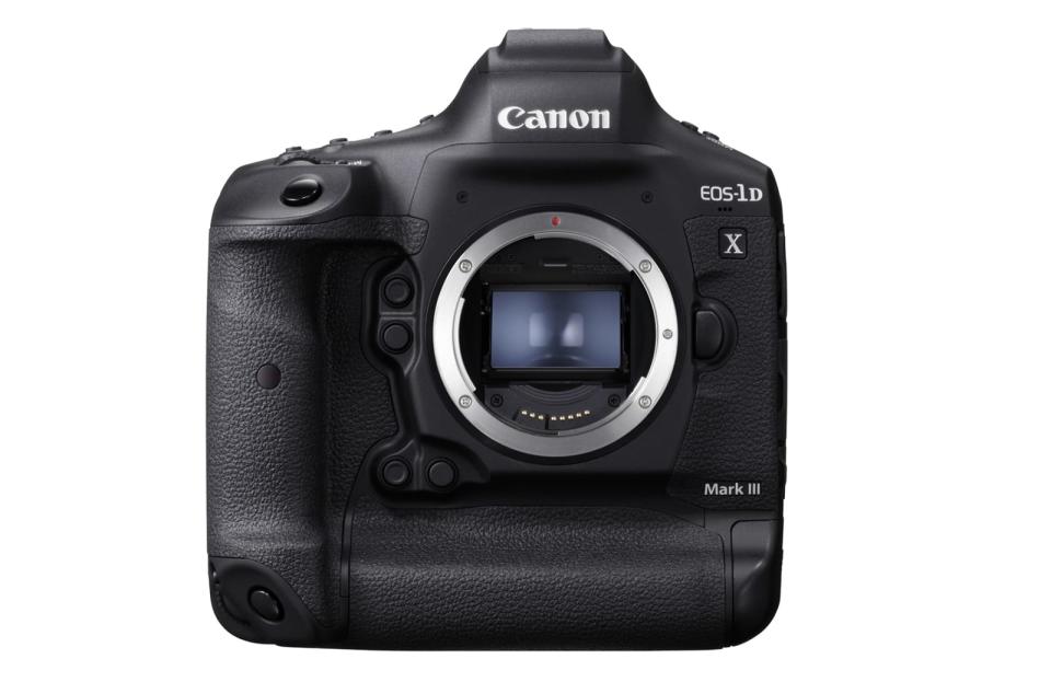 Canon 1DX Mark III DSLR camera 5.5K video 20fps shooting speeds