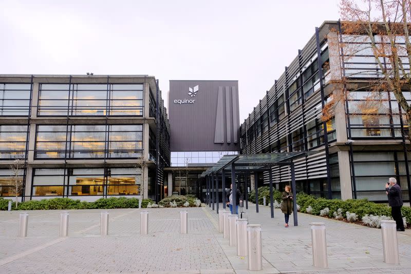 Equinor's headquarters are pictured in Stavanger