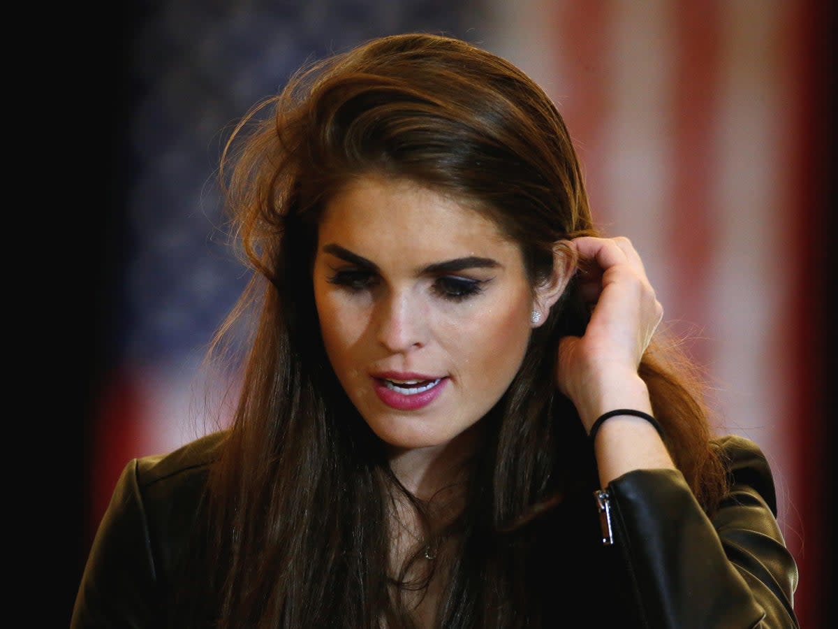 Hope Hicks was a former aide to Donald Trump during his presidential administration (Reuters)
