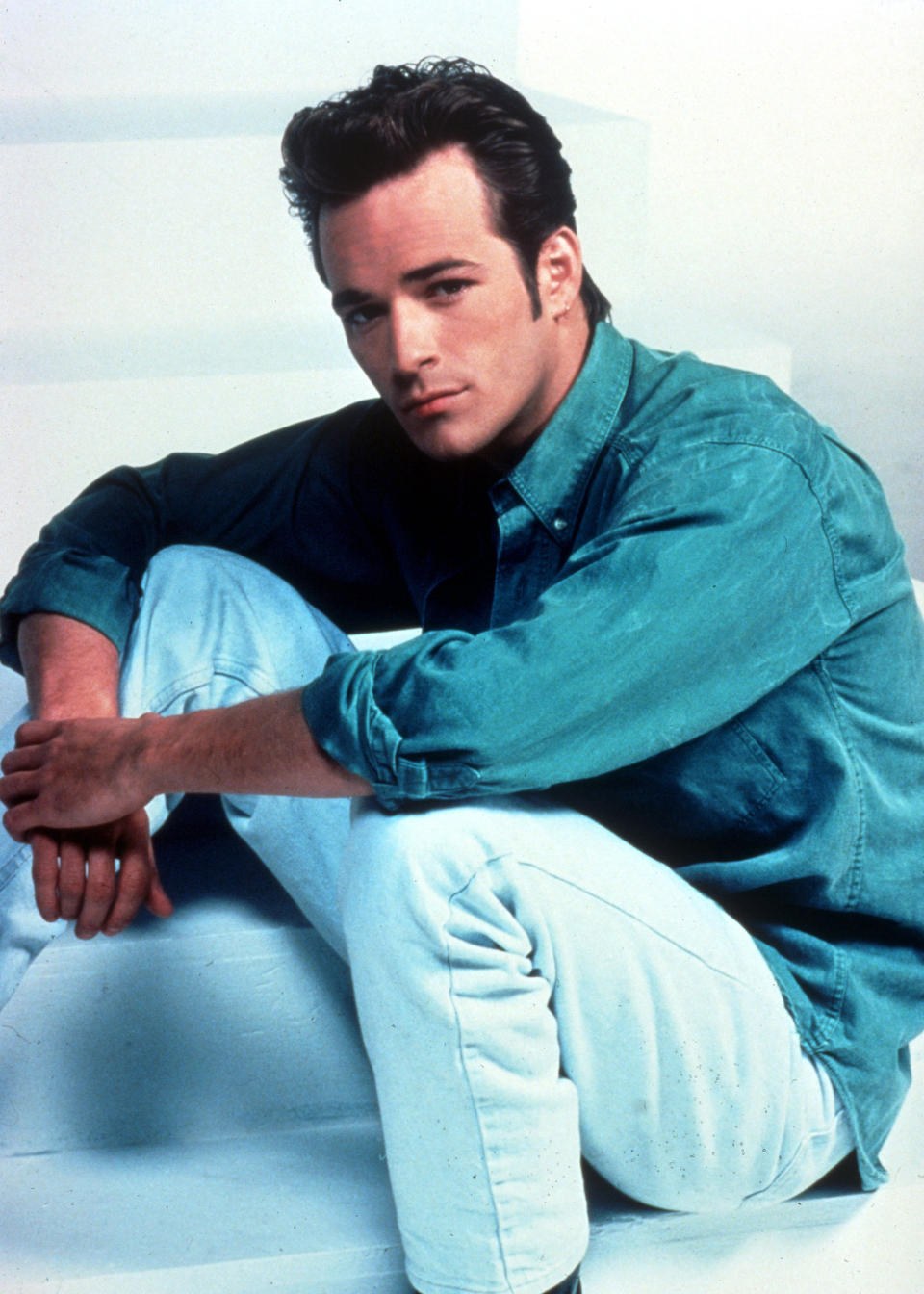 Luke Perry was remembered by two actors who played members of the McKay family. (REX via Shutterstock)