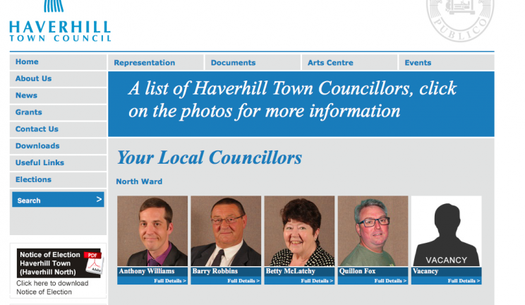 The Ukip candidate had been hoping to join the Haverhill Town Council line-up (Haverhill Town Council)