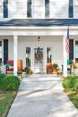 <p>If you want to take more a general fall approach instead of making your front porch too Halloween-centric, take note from this house at Pearson Farm. Add a ton of pumpkins (bonus points for using apple crates as a pedestal) and then hang your fall wreath with a bright ribbon. </p><p><a class="link " href="https://www.amazon.com/dp/B07TVHC9L7/ref=sspa_dk_detail_6?tag=syn-yahoo-20&ascsubtag=%5Bartid%7C10057.g.2554%5Bsrc%7Cyahoo-us" rel="nofollow noopener" target="_blank" data-ylk="slk:BUY NOW;elm:context_link;itc:0;sec:content-canvas">BUY NOW</a> <strong><em>Decorative Fall Crates, $50</em></strong></p>