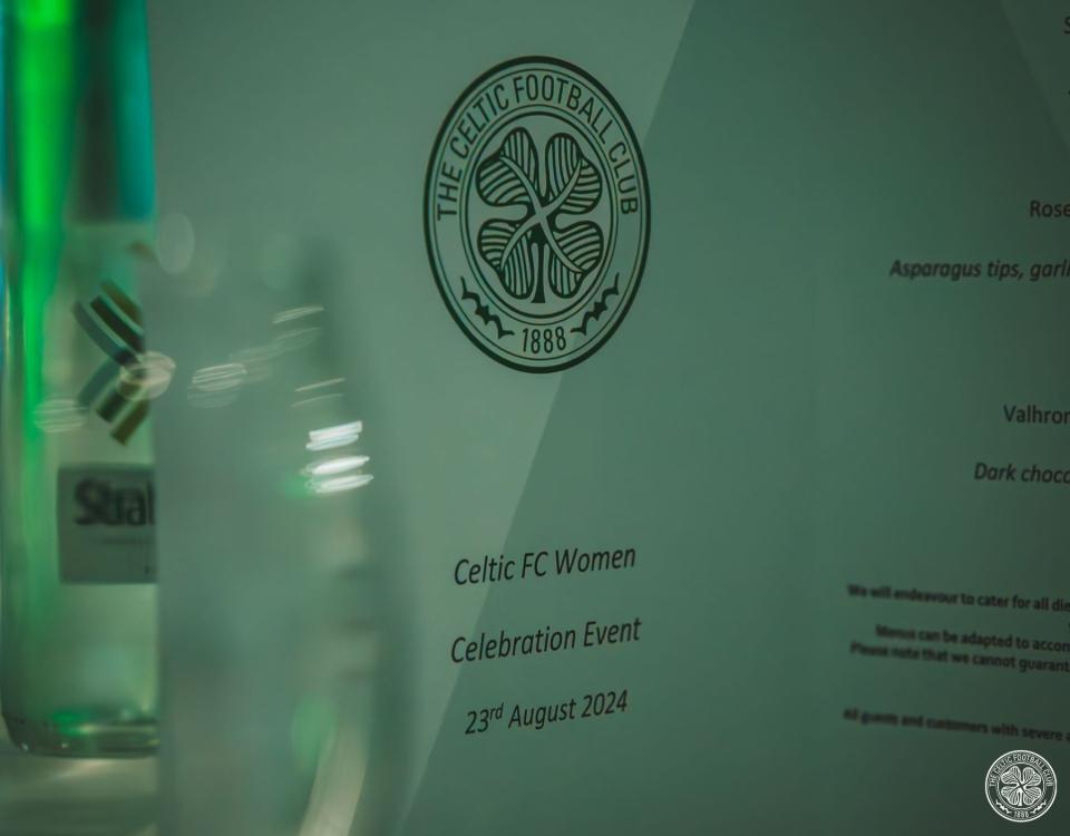 Inaugural Celtic FC Women celebratory dinner