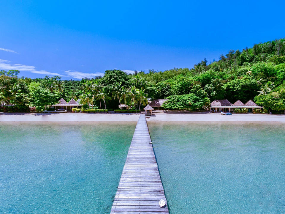 The beach at Turtle Island, Yasawa, Fiji