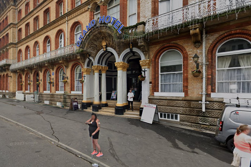 The Grand Hotel, Scarborough, pictured in May, 2023 -Credit:Google