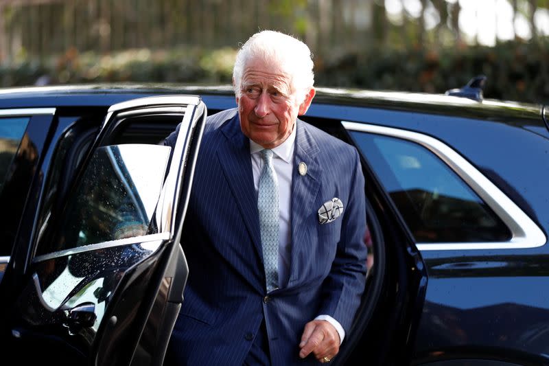 Britain's Prince Charles visits Royal Botanic Gardens in Kew in London