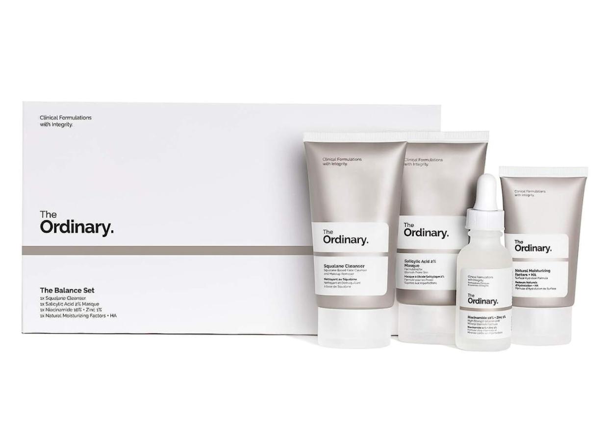 the ordinary skincare set