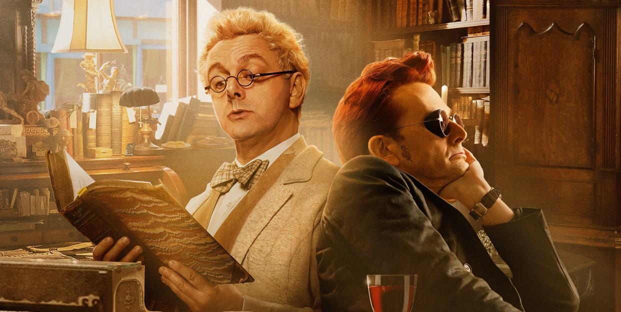 david tennant, michael sheen, good omens, season 2