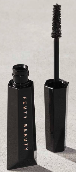 Black tube of Fenty Beauty mascara 