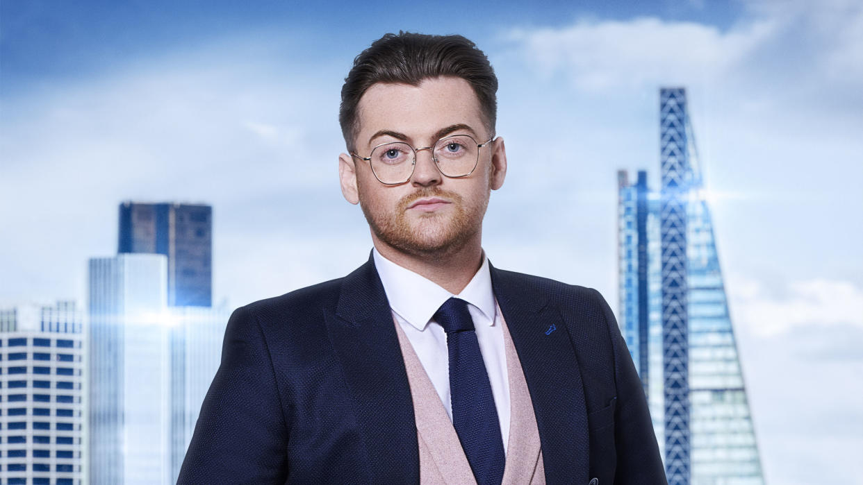 Scottish theatre school owner Reece Donnelly surprisingly left The Apprentice on this week's episode. (BBC)