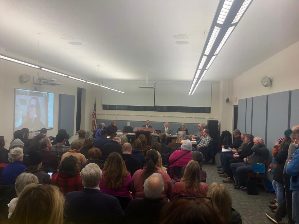 Nearly 200 people, both in-person and virtually, attended the Jan. 31, 2023 Fox Point Joint Plan Commission and Village Board meeting to review the proposal for a zoning change at the Mary Nohl House, located at 7254 and 7328 North Beach Drive.
