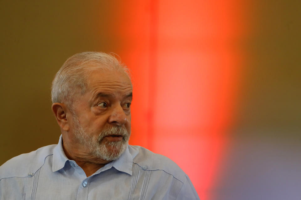 Lula: &#39;N&#xe3;o acredito em terceira via&#39; (Foto: AP Photo/Marcelo Chello)
