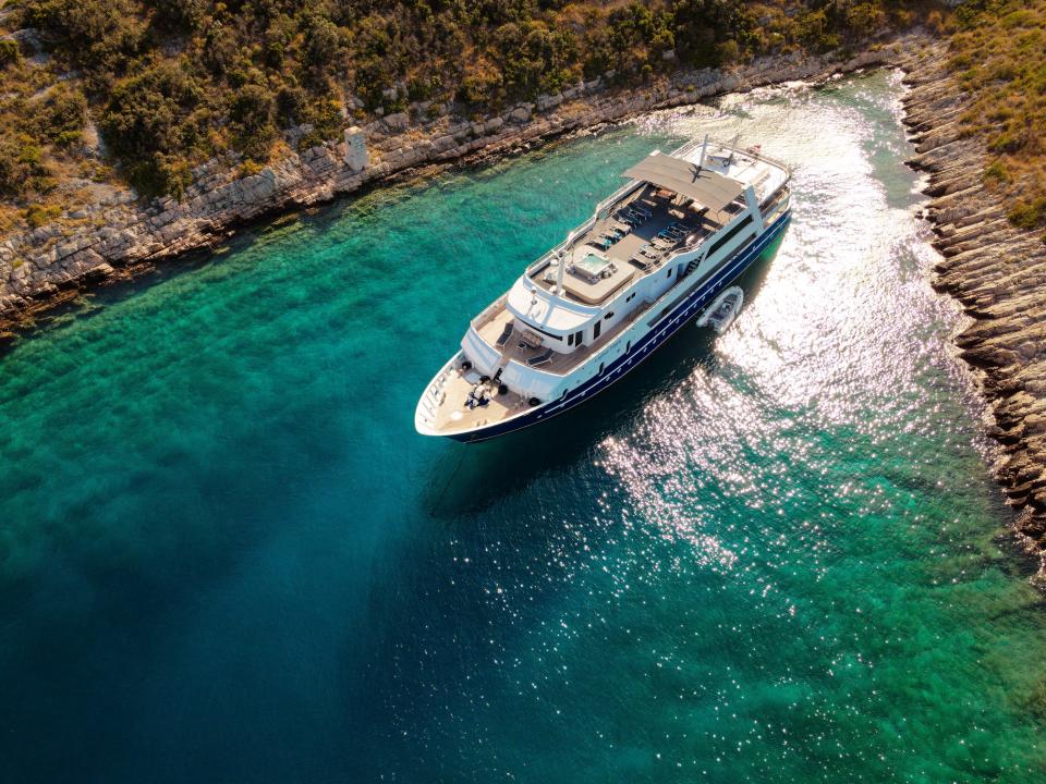 lupus mare yacht on water