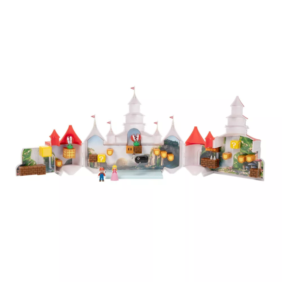 The Super Mario Bros. Movie Mushroom Kingdom Castle Playset