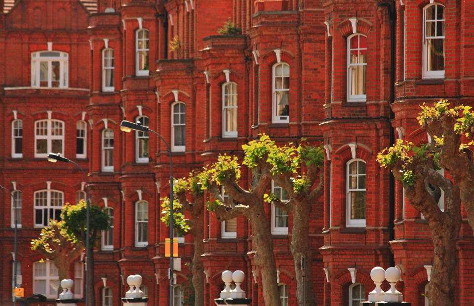 A series of buildings​ in Fulham, London, United Kingdom