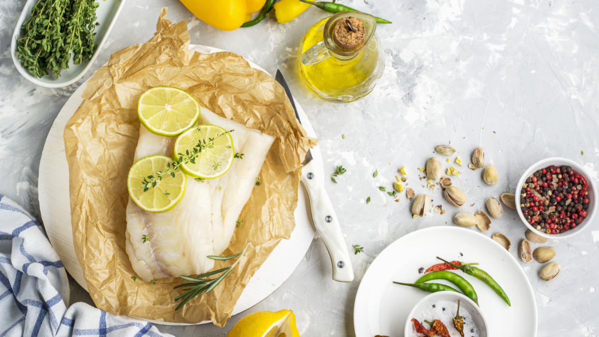 Salmon en Papillote with Lemony Gremolata