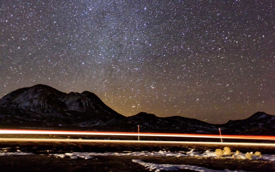 <p>Spend the night counting the stars together in one of the darkest spots in the country. Tonopah is halfway between Reno and Las Vegas and completely rooted in old timey Western tradition. And for couples that love a dose of fear, book a stay at the towns Clown Motel where 700 different clowns help lull guests off to sleep. </p>