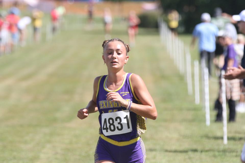 Lexington's Brailey Slone led Lady Lex to its 15th consecutive OCC title on Saturday.