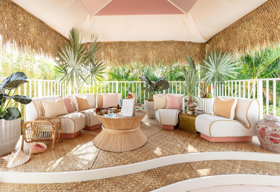 <p class="body-dropcap">Nothing screams summer quite like a splash of color, and the designers who decked out this year’s fourth annual <a href="https://www.kipsbaydecoratorshowhouse.org/palmbeach" rel="nofollow noopener" target="_blank" data-ylk="slk:Kips Bay Decorator Show House Palm Beach;elm:context_link;itc:0;sec:content-canvas" class="link ">Kips Bay Decorator Show House Palm Beach</a> (on view virtually and in-person through May 9) went all in. From <a href="https://alexandranaranjo.com/" rel="nofollow noopener" target="_blank" data-ylk="slk:Alexandra Naranjo;elm:context_link;itc:0;sec:content-canvas" class="link ">Alexandra Naranjo</a>’s floral fantasia bathroom and <a href="https://ninamagon.com/" rel="nofollow noopener" target="_blank" data-ylk="slk:Nina Magon;elm:context_link;itc:0;sec:content-canvas" class="link ">Nina Magon</a>’s all-pink boudoir, to <a href="https://ellenkavanaugh.com/" rel="nofollow noopener" target="_blank" data-ylk="slk:Ellen Kavanaugh;elm:context_link;itc:0;sec:content-canvas" class="link ">Ellen Kavanaugh</a>’s second-story terrace bar that oozes ’70s beach club glamour, the entire 4,400-square-foot villa in West Palm Beach, Florida, gives a playful wink to the carefree days of sunshine season. So if you’re like us and your wanderlust has hit an all-time high, read on as we take you through our 10 favorite spaces in the beachside fantasy home. Consider it an excuse to celebrate high season early—because we could all use some lazy, hazy summer vibes right now. </p>