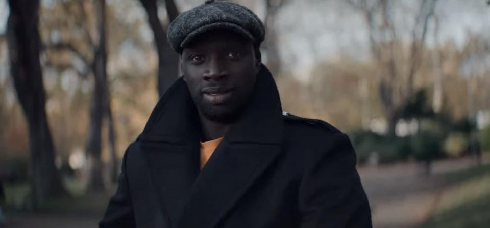 Omar Sy dans la série Netflix,