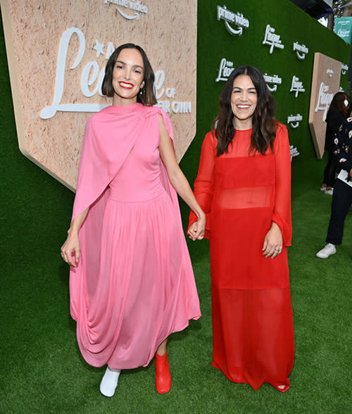 Jodi Balfour and Abbi Jacobson arrive at the Los Angeles premiere of the new Prime Video series 