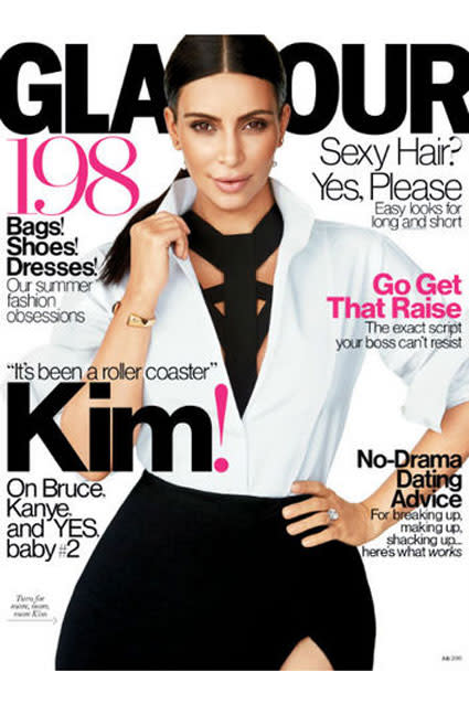 Kim Kardashian is "beyond excited" about being pregnant with her second child but also shares with <em>Glamour </em>magazine the struggles she faced when trying to conceive for a second time and why she chose to expose those vulnerable moments on <em>Keeping Up with the Kardashians. </em> News broke Sunday night that the 34-year-old reality star was pregnant after it was revealed in a promo for her family's show. <strong> PHOTOS: Stars Share Pics of Their Adorable Tots </strong> "[Motherhood] really changes you," Kim tells the women's magazine. "When I found out I was pregnant [with North West], I was going through an awful divorce, Kanye and I had just been dating for seven months -- granted, we knew each other for a decade -- and I was like, 'I can't do this. It's not the right time.' But then I figured, If I'm in my thirties and I'm not ready, I'll never be ready. So it's been the biggest lesson, and the biggest joy of my life." Glamour Magazine While Kim and husband Kanye West knew they were ready for another child, she admits that they considered surrogacy after she had trouble getting pregnant again. She even discloses that she thought about not sharing that part of her life on <em>KUWTK. </em> <strong> WATCH: Kanye West Posts Sweet Anniversary Tweet for Kim Kardashian </strong> "I didn't know that I was going to be so open with [my fertility challenges]," Kim says. "But meeting people at my fertility doctor's office who are going through the same things I'm going through, I thought, 'Why not share my story?' It's been really emotional. One doctor told me I would need my uterus removed after I had another baby -- I could only have one more." She continues, "One was like, 'You should get a surrogate.' The other one was like, 'Oh, no, you'll be fine.' Then I called my doctor, and he's like, 'You know what? I believe -- we'll get through it.'" Kim confesses that it wasn't always easy. "There are definitely times when I walked out [of the doctor's office] hysterically crying," she recalls. "And other times when I was like, 'Okay, everything's looking good, it's going to be this month!' The waiting and waiting has been a roller coaster." <strong> NEWS: Kanye and North West Virtually Unrecognizable in Kim Kardashian's Game </strong> While she did decide to share her fertility woes with the world, Kim tells <em>Glamour</em> she's a "completely different person" since her 2012 interview with the magazine. "I don't know if it's growing up or being with Kanye, who's more private, but I try and live my off time as privately as possible," she says. "I used to enjoy the spotlight. If I had a day off from filming, I didn't know what to do. Now I enjoy my family time so much, there is this sense of, if it all went away, and I was just a mom, I would love my life." As for what she's learned from her daughter North, the <em>Selfish</em> author adds, "North has taught me patience. There's nothing I wouldn't do for her. And nothing I wouldn't do for my husband. She's empowered us to want to be the best parents and the best spouses."