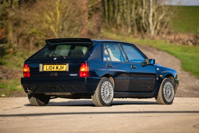 Rowan Atkinson's Lancia Delta Integrale going under the hammer