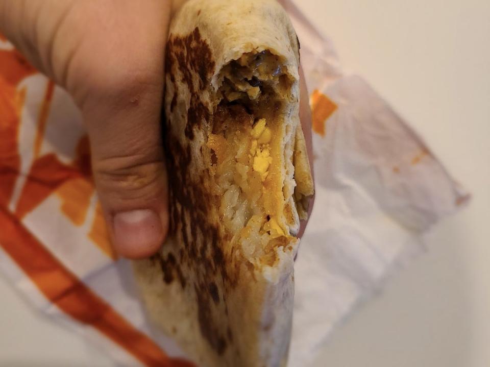 Steak Crunchwrap supreme taco bell