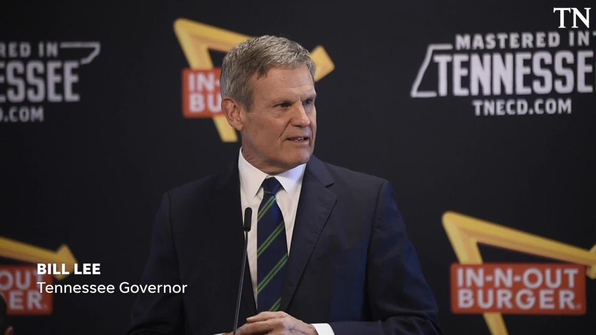 Governor Bill Lee announces that InNOut Burger is coming to Tennessee