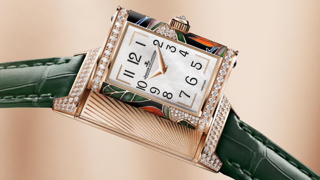  The Jaeger Le-Coultre Reverso One 'Precious Flowers'. 