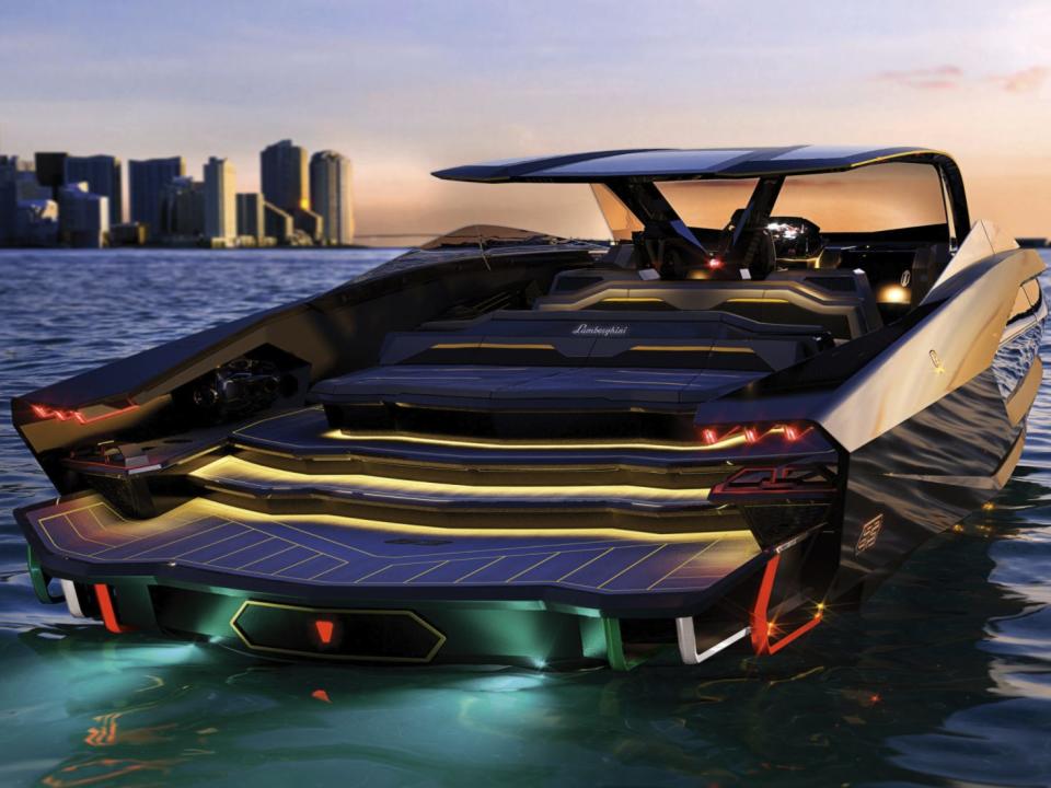 Tecnomar Lamborghini 63 cruiser ship was released in 2020.