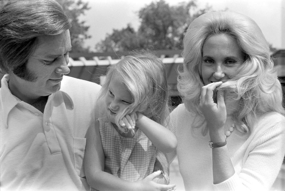 George Jones, Tammy Wynette &amp; Tamala Georgette Jones; 1975