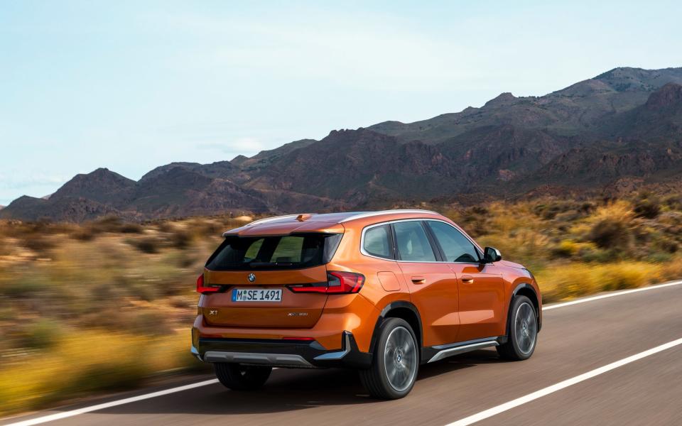 The BMW X1; still noisy and agricultural