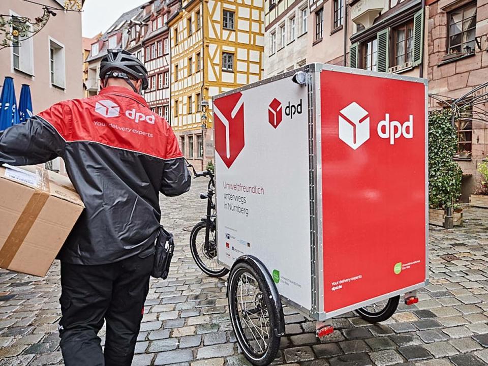 Radkutsche stattet viele gewerbliche Nutzer mit Lastenrädern aus - wie den Paketdienstleister DPD.