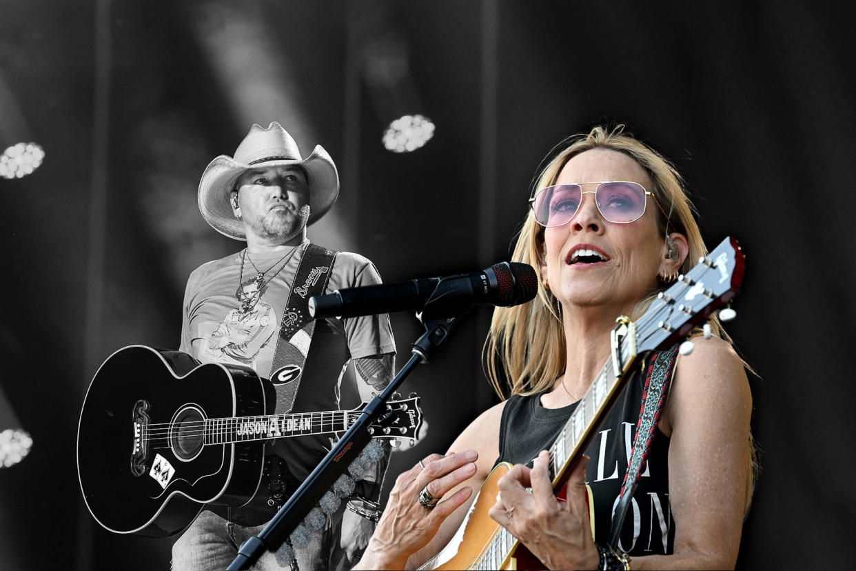 Sheryl Crow; Jason Aldean Photo illustration by Salon/Getty Images