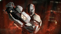 <p>Half-man and half-machine, the heavily armed Cyborg returns to the playable cast after the events of the first Injustice. </p>