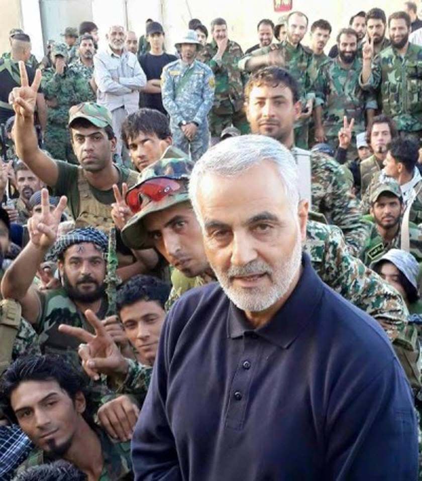 suleimani soleimani aleppo iran syria general