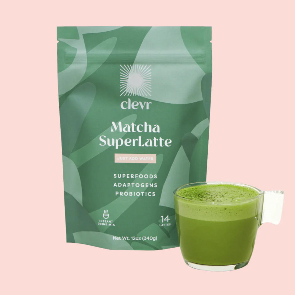 Matcha SuperLatte. Image via Clevr Blends.