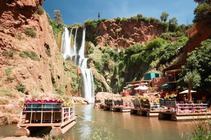 Ouzoud Waterfalls With Boat Ride Tour From Marrakech. (Photo: Klook SG)