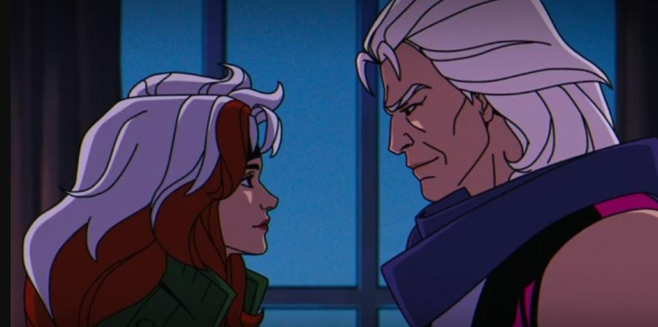 Magneto and Rogue talk about their shared history on X-Men '97.