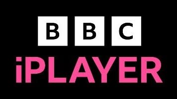 BBC iPlayer logo 2023 on black