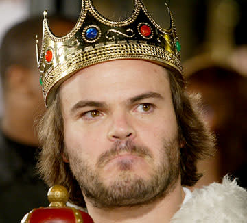 Jack Black at the Hollywood premiere of New Line's Tenacious D in: The Pick of Destiny