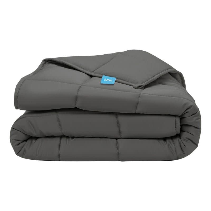 10) Luna 20-lb Bamboo Weighted Blanket